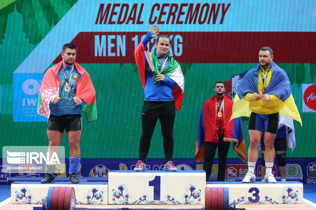 وزنه بردار خوزستانی نشان طلا و برنز جهان را کسب کرد