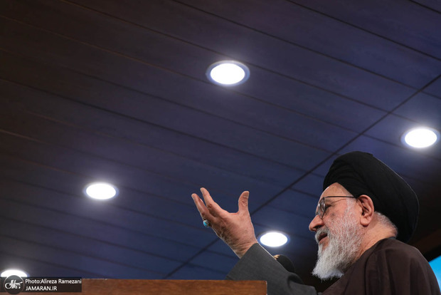آیت‌الله محقق داماد: کشورهای مدعی تمدن ضربه مهلکی بر وجهه تمدن بشری وارد کرده‌اند/ محکومیت موارد نقض حقوق بشر در مجامع بین‌المللی توسط کنشگران مدنی ضروری است