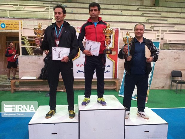 تیم استان قم قهرمانی تنیس روی میز کارگرتن کشور شد