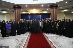 دیدار مدیران فرهنگی، دست‌اندرکاران هفته کتاب، کتابداران با سیدحسن خمینی