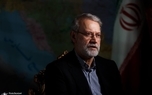 پیام علی لاریجانی از بیروت به زبان عربی + عکس