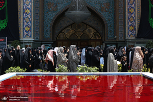 مراسم عزاداری روز تاسوعای حسینی (ع) در امام زاده صالح (ع)