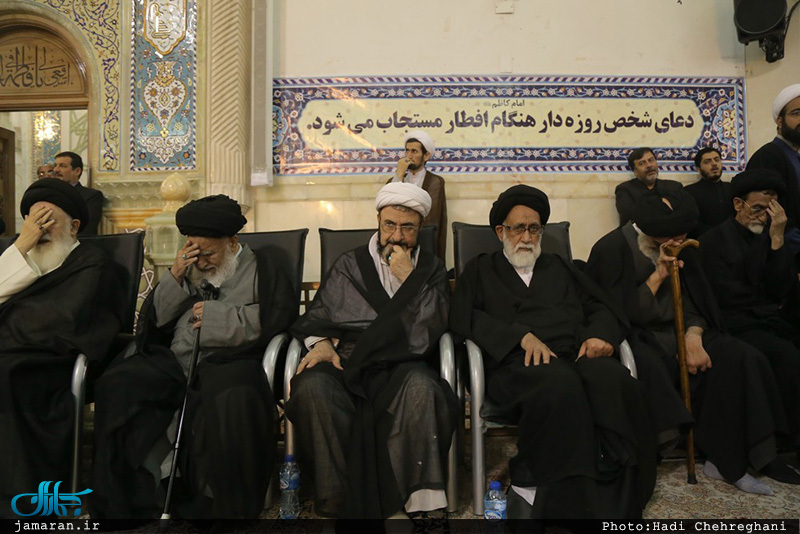 مراسم بزرگداشت حجت‌الاسلام و المسلمین سید مهدی طباطبایی(ره) در حرم مطهر حضرت معصومه(س)