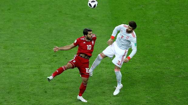 حاشیه و تصاویر بازی ایران و اسپانیا +فیلم