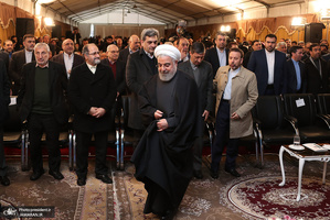 افتتاح منطقه یک آزاد راه تهران - شمال با حضور رئیس جمهور