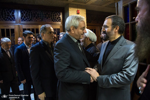 مراسم ختم دختر سفیر ایران در روسیه