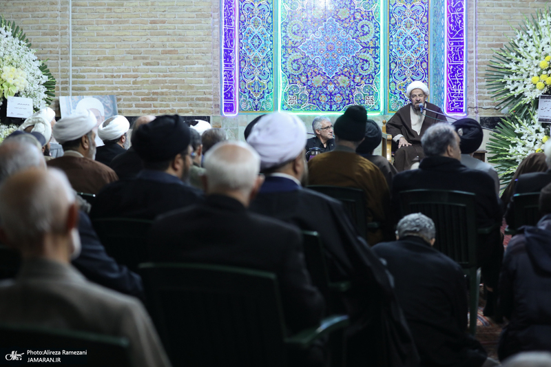 مراسم ختم مرحوم آیت الله حاج شیخ یحیی عابدی زنجانی