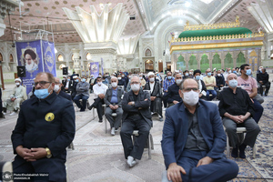 مراسم بزرگداشت حجت الاسلام و المسلمین محتشمی پور(ره) در حرم مطهر امام خمینی