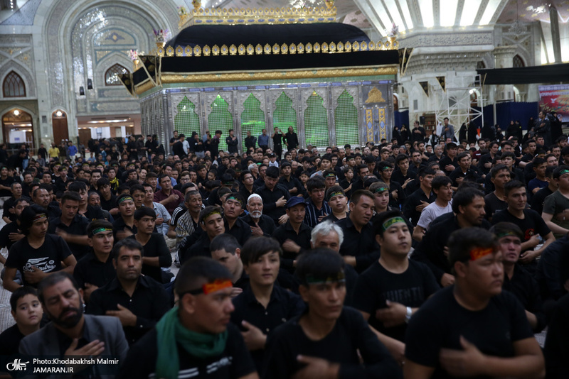 مراسم شب عاشورا در حرم مطهر امام خمینی (س)