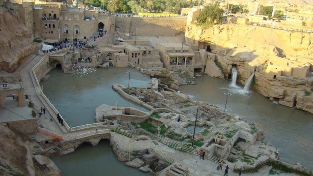 شوشتر سرزمین سازه های آبی میزبان مسافران نوروزی است
