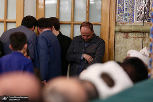 مراسم اولین سالگرد شهادت حجت الاسلام و المسلمین سید ابراهیم رئیسی در حرم مطهر رضوی