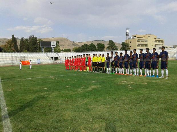 فوتبال دانش آموزان آسیا  تیم چین دروازه سریلانکا را گلباران  کرد
