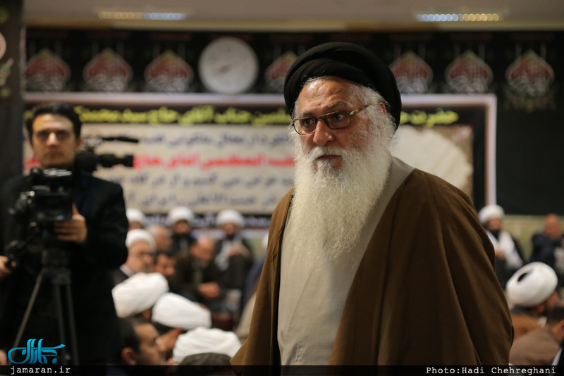 مراسم دومین سالگرد ارتحال آیت الله سید محمد باقر خوانساری(ره) با حضور سید حسن خمینی 