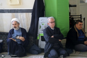 مراسم تشییع و خاکسپاری همشیره مرحوم آیت الله شهاب الدین اشراقی