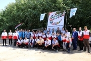 برگزاری اردوی توان افزایی  جوانان هلال احمر در منطقه سلسله لرستان