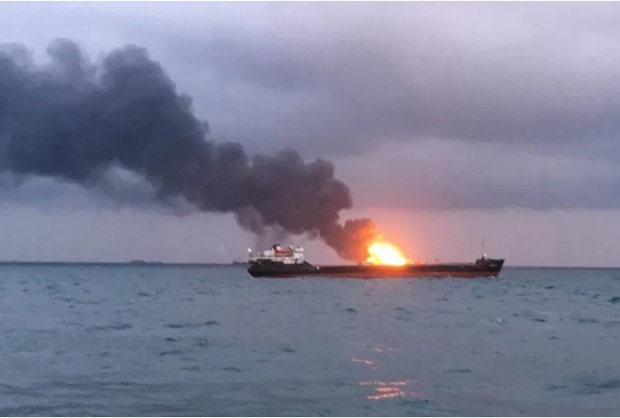 حملات کم سابقه اوکراین به کشتی های روسی در دریای سیاه