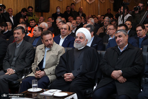 افتتاح منطقه یک آزاد راه تهران - شمال با حضور رئیس جمهور