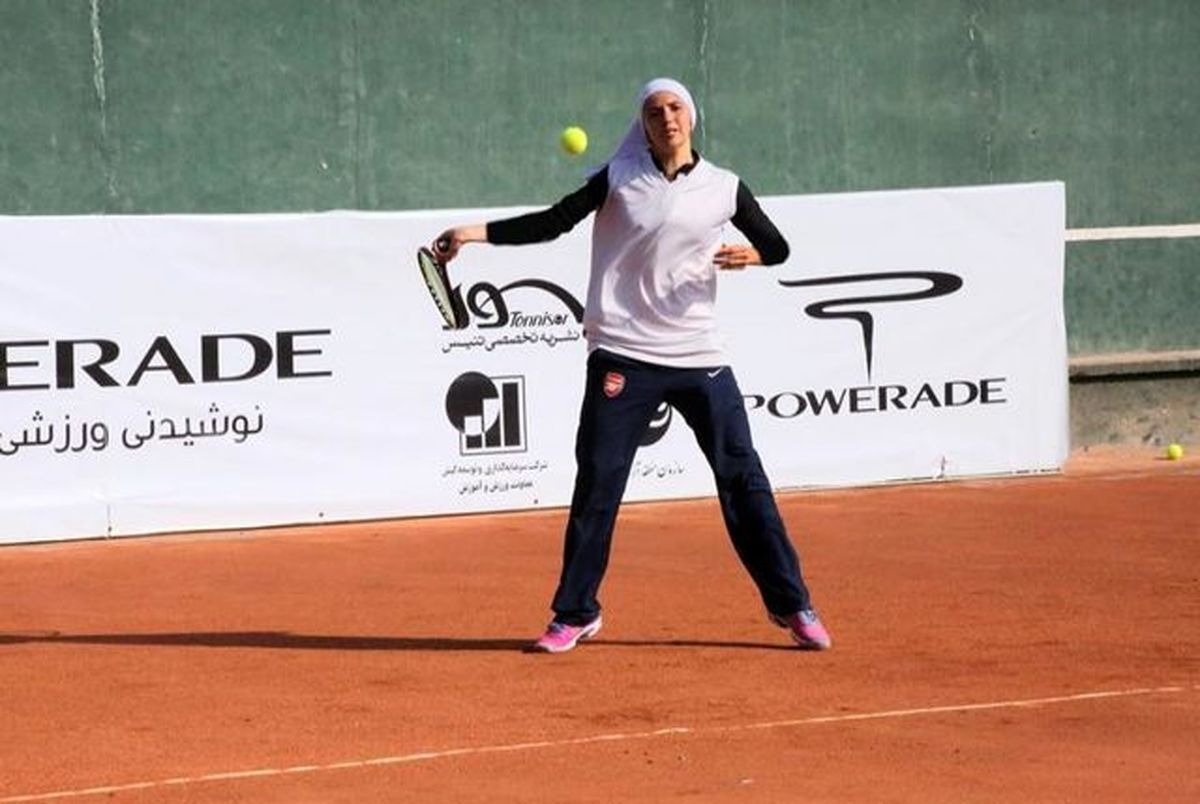حرف های صدف صادق وزیری پس از قهرمانی در مسابقات بین المللی تنیس جوانان 

