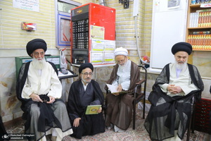 مراسم ترحیم مادر حجت الاسلام و المسلمین صالحی منش در قم‎