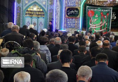 نماز ظهر عاشورا در یاسوج اقامه شد