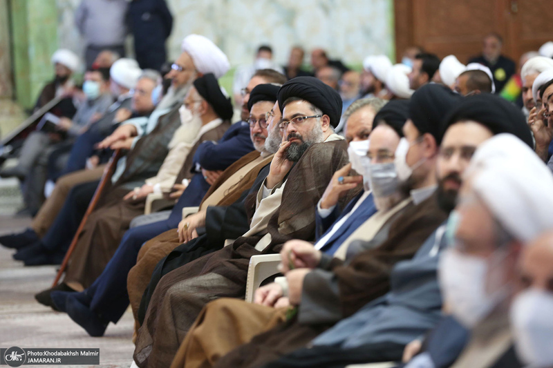 مراسم چهلمین روز ارتحال سید محمود دعایی در حرم مطهر امام خمینی
