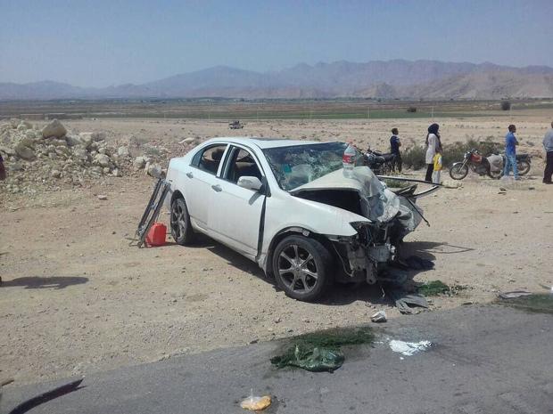 سانحه رانندگی در جاده نطنز- کاشان یک کشته و پنج مصدوم داشت