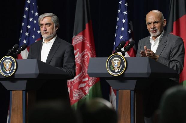 توافق اشرف غنی وعبدالله برای تشکیل دولت در افغانستان