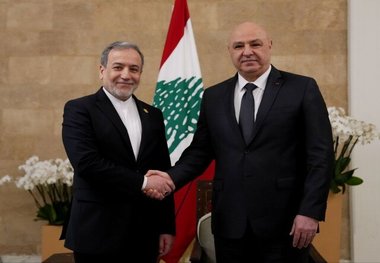 دیدار عراقچی با رئیس جمهور لبنان + عکس