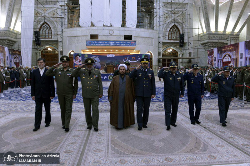 تجدید میثاق کارکنان ارتش جمهوری اسلامی با آرمان های امام خمینی(س)