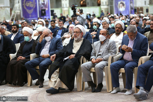 مراسم چهلمین روز ارتحال سید محمود دعایی در حرم مطهر امام خمینی