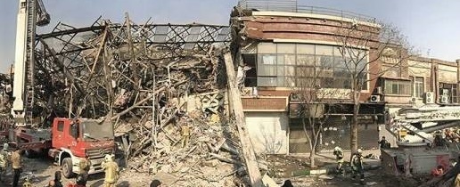 اعلام آمادگی سپاه برای کمک به آواربرداری وکشف پیکر شهدای آتش‌نشان