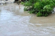 قطع راه ارتباطی 9 روستا در لنگرود  آبگرفتگی منازل حاشیه رودخانه در خالجیر شلمان