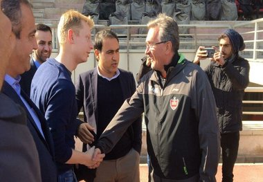 پرسپولیسی ها در حضور مربیان هامبورگ تمرین کردند
