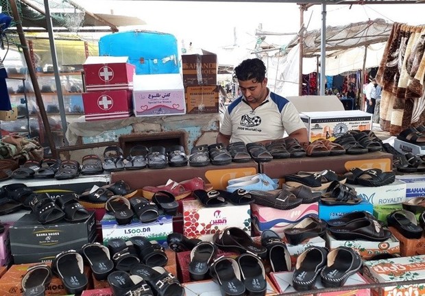 بازارچه مرزی اروندکنار محل کسب و کار جوانان خوزستانی + تصاویر