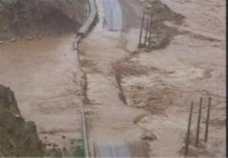 سیل، شبکه انتقال آب از سد سلمان فارسی به شهرستان های جنوبی فارس را شکست