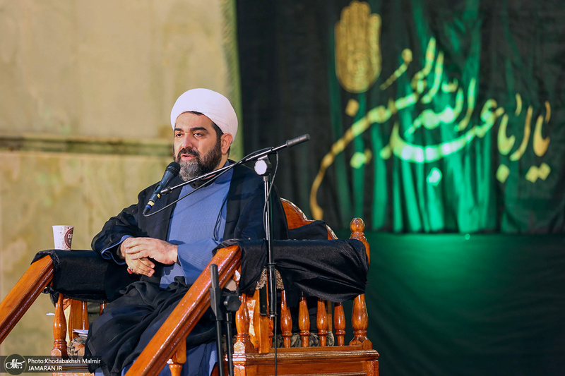 مراسم عزاداری شب عاشورای حسینی (ع) در حرم امام خمینی (س)