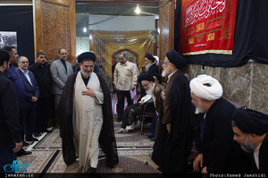 مراسم بزرگداشت چهلمین سالگرد ارتحال آیت الله شهید سید مصطفی خمینی(س) در نجف اشرف