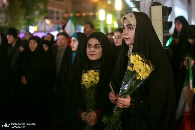 چهل و هشتمين اجتماع پرشور مردم در محله پيروزی