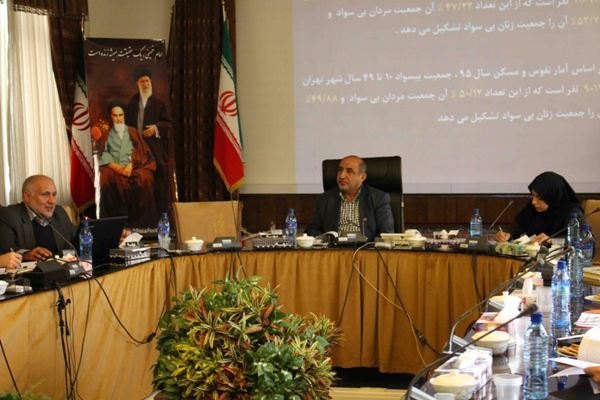 فرماندار تهران: درصد زیادی از آمار بی سوادی در شهرستان تهران مربوط به پدیده مهاجرت است