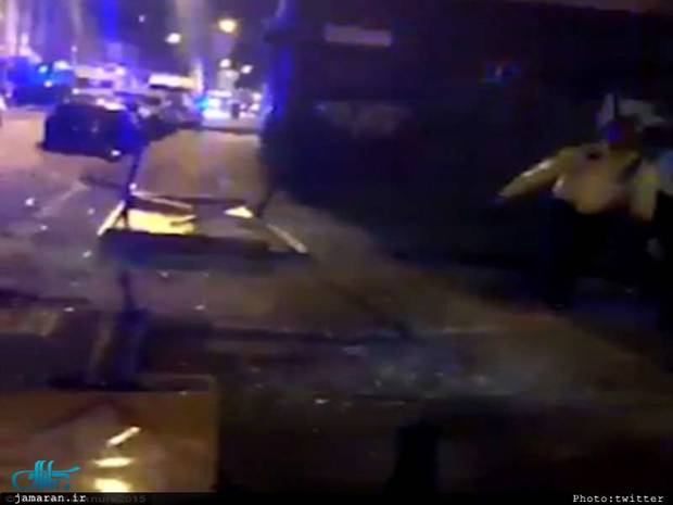 برخورد یک خودرو با عابران در لندن+ تصاویر
