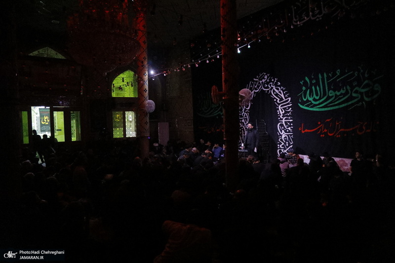 احیای شب بیست و سوم ماه مبارک رمضان در تکیه حاج سید حسن قم