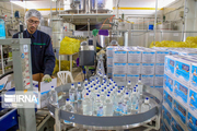 روزانه ۵۰ هزار ژل ضدعفونی در کارخانه بایر افلاک ازنا تولید می‌شود
