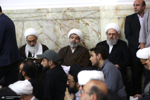 مراسم چهلم شهیدان لاریجانی در حرم مطهر حضرت معصومه (س) -2