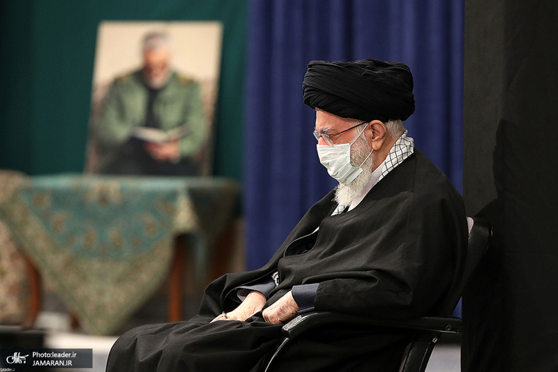 عزاداری شب شهادت حضرت زهرا (س) در حسینیه امام خمینی(ره)