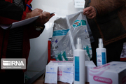 توزیع ۲۵۰۰ بسته اقلام بهداشتی بین خانواده ایثارگران آذربایجان‌غربی