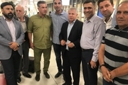دیدار علی پروین و هاشمی‌نسب در فرودگاه/عکس