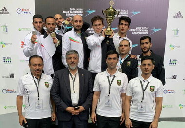  قهرمانی پاراتکواندو ایران در آسیا برای پنجمین بار
