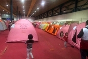 اسکان چادرهای اضطراری در ۵ نقطه از مسجدسلیمان