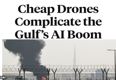 پهپادهای ارزان‌قیمت، رونق هوش مصنوعی در خلیج فارس را پیچیده‌تر می‌کنند