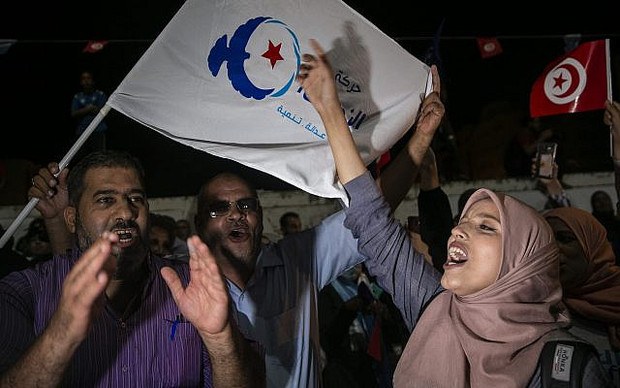 پایان انتخابات تونس؛ دو حزب اعلام پیروزی کردند